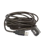 Cablexpert USB 2.0 Cable USB-A male - USB-A female Μαύρο 10m UAE-01-10M - Image 2