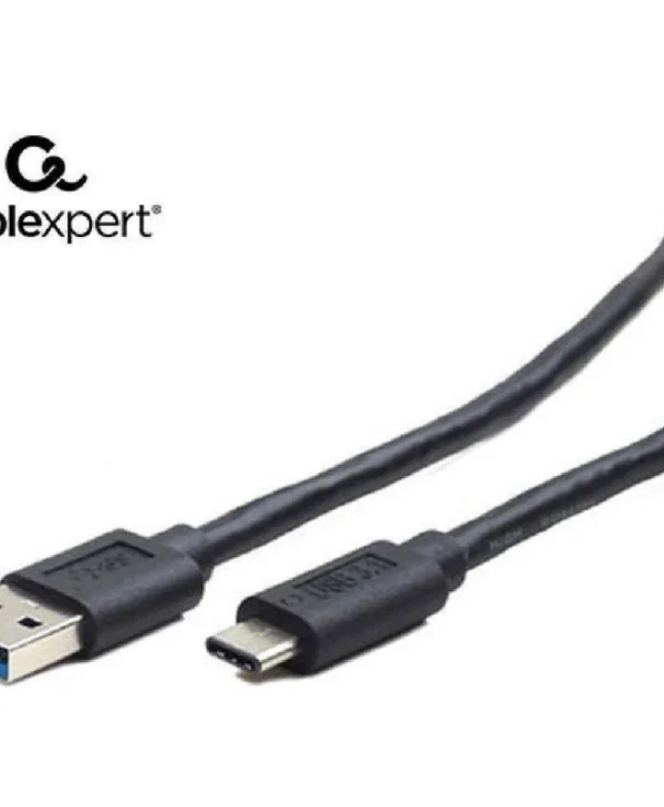 Cablexpert Regular USB 3.0 Cable USB-C male - USB-A male Μαύρο 1.8m (CCP-USB3-AMCM-6)