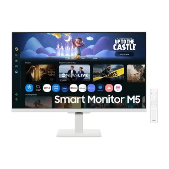 Samsung M5 M50F Smart Monitor 27" FHD 1920x1080 με Χρόνο Απόκρισης 5ms GTG LS27FM501EUXDU