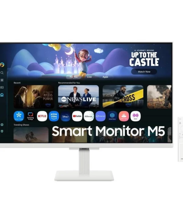 Samsung M5 M50F Smart Monitor 27" FHD 1920x1080 με Χρόνο Απόκρισης 5ms GTG LS27FM501EUXDU