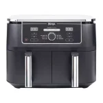Ninja Foodi Max Dual Zone Air Fryer με Διπλό Αποσπώμενο Κάδο 9.5lt Μαύρο OL550EU