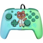 PDP Faceoff Deluxe+ Ενσύρματο Gamepad για Switch Animal Crossing 500-134-EU-C5AC-1
