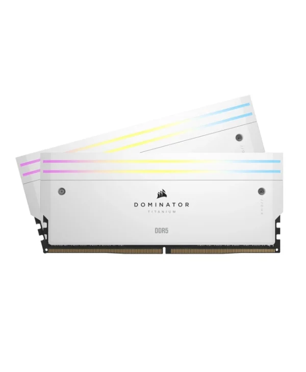 Corsair Dominator Titanium RGB DDR5 48GB RAM με 2x24GB Modules και Ταχύτητα 7200 για Desktop CMP48GX5M2X7200C36W