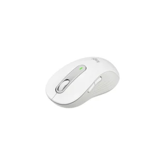 Logitech Signature M650 L For Business Ασύρματο Bluetooth Ποντίκι Off-white Large 910-006349