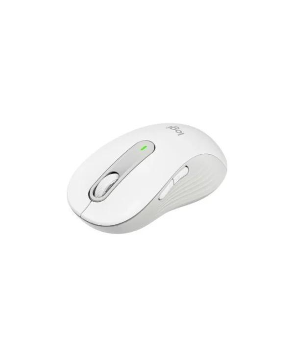 Logitech Signature M650 L For Business Ασύρματο Bluetooth Ποντίκι Off-white Large 910-006349