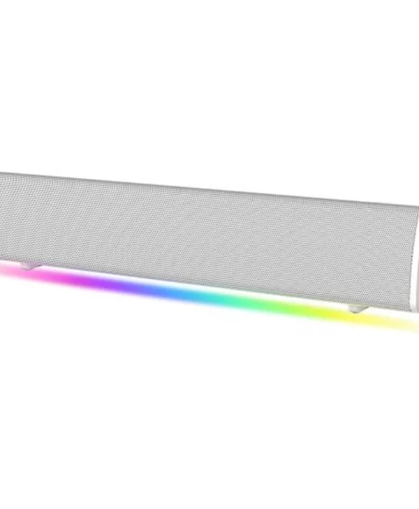 Creative Sound Blaster GS3 Ασύρματα Ηχεία Υπολογιστή 2.0 με RGB Φωτισμό και Bluetooth Ισχύος 24W σε Λευκό Χρώμα 51MF8465AA002