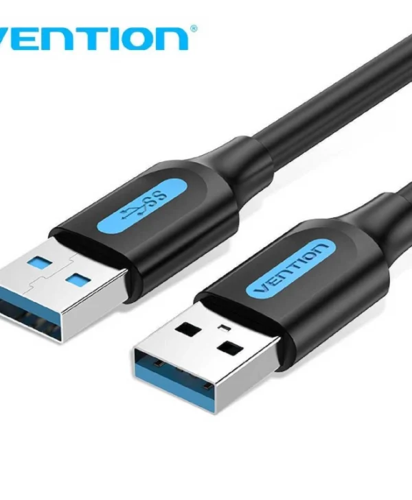 Vention USB 3.0 Cable USB-A male - USB-A male Μαύρο 1.5m (CONBG)