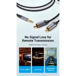 Vention Καλώδιο 3.5mm male - 2x RCA male Γκρι 1.5m (BCNBG) - Image 5