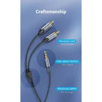 Vention Καλώδιο 3.5mm male - 2x RCA male Γκρι 1.5m (BCNBG) - Image 8