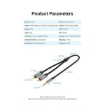 Vention Καλώδιο 3.5mm male - 2x RCA male Γκρι 1.5m (BCNBG) - Image 9