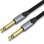 Vention Καλώδιο 3.5mm male - 3.5mm male Μαύρο 1.5m BASHG