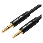 Vention Καλώδιο 3.5mm male - 3.5mm male Μαύρο 2m BAXBH