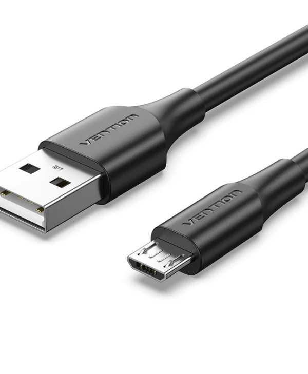 Vention Regular USB 2.0 to micro USB Cable Μαύρο 2m (CTIBH)