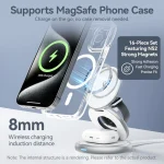 Vention Φορτιστής Magsafe 15W Λευκός (FGEI0) - Image 2