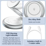 Vention Φορτιστής Magsafe 15W Λευκός (FGEI0) - Image 3