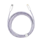Baseus Dynamic 2 Braided USB-C to Lightning Cable 20W Μωβ 2m (CALD040305) - Image 2
