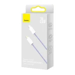 Baseus Dynamic 2 Braided USB-C to Lightning Cable 20W Μωβ 2m (CALD040305) - Image 5