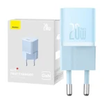Baseus Φορτιστής Χωρίς Καλώδιο GaN με Θύρα USB-C 20W Power Delivery / Quick Charge 5.0 Μπλε (Gan5) CCGN050103 - Image 6