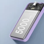 Baseus Magnetic Mini MagSafe Power Bank 5000mAh 20W με Θύρα USB-C Μωβ P10022107513-00 - Image 7