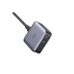 Ugreen Φορτιστής Χωρίς Καλώδιο με 2 Θύρες USB-A και 2 Θύρες USB-C 65W Power Delivery / Quick Charge 4.0 Μαύρος (Nexode GaN CD327) 90747B - Image 2