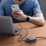 Ugreen Φορτιστής Χωρίς Καλώδιο με 2 Θύρες USB-A και 2 Θύρες USB-C 65W Power Delivery / Quick Charge 4.0 Μαύρος (Nexode GaN CD327) 90747B - Image 6