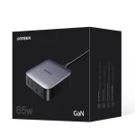 Ugreen Φορτιστής Χωρίς Καλώδιο με 2 Θύρες USB-A και 2 Θύρες USB-C 65W Power Delivery / Quick Charge 4.0 Μαύρος (Nexode GaN CD327) 90747B - Image 10