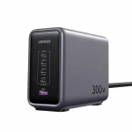 Ugreen Βάση Φόρτισης GaN με Θύρα USB-A και 4 Θύρες USB-C 300W Power Delivery σε Μαύρο χρώμα (Nexode) 90903B - Image 2