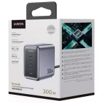 Ugreen Βάση Φόρτισης GaN με Θύρα USB-A και 4 Θύρες USB-C 300W Power Delivery σε Μαύρο χρώμα (Nexode) 90903B - Image 3