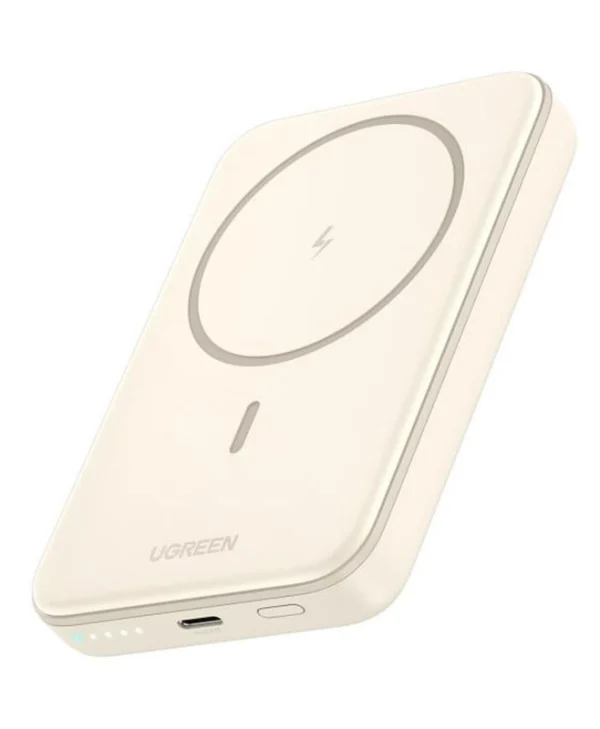 Ugreen PB561 MagSafe Power Bank 10000mAh 22.5W Quick Charge 3.0 Μπεζ 25208