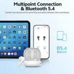 QCY AilyBuds E10 QT35 Bluetooth Handsfree Ακουστικά με Αντοχή στον Ιδρώτα και Θήκη Φόρτισης Μαύρα QCY-QT35 Black - Image 9