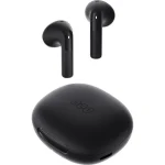 QCY AilyBuds E20 Bluetooth Handsfree Ακουστικά με Αντοχή στον Ιδρώτα και Θήκη Φόρτισης Μαύρα QCY-HT13 Black
