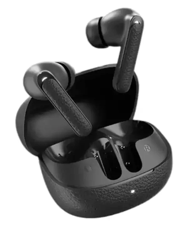 QCY HT15 Buds ANC Bluetooth Handsfree Ακουστικά με Αντοχή στον Ιδρώτα και Θήκη Φόρτισης Μαύρα QCY-HT15 Black
