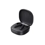 QCY Air Earbud Bluetooth Handsfree Ακουστικά με Αντοχή στον Ιδρώτα και Θήκη Φόρτισης Γκρι QCY-QT41 Black - Image 2