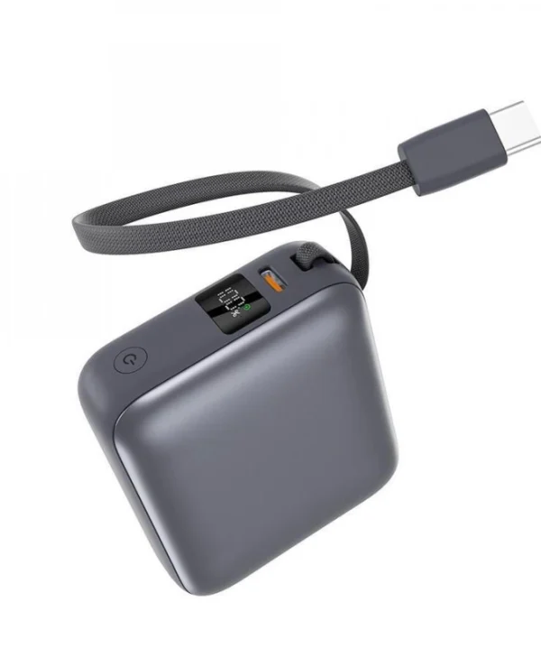 QCY PB10C Power Bank 10000mAh 35W με Θύρα USB-C Power Delivery Γκρι QCY PB10C Grey