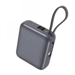 QCY PB10C Power Bank 10000mAh 35W με Θύρα USB-C Power Delivery Γκρι QCY PB10C Grey - Image 3