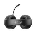 QCY Heroad V200 Ασύρματο Over Ear Gaming Headset με σύνδεση Bluetooth QCY-H4GM Quad Black - Image 4