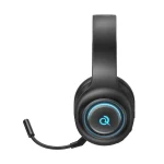 QCY Heroad V200 Ασύρματο Over Ear Gaming Headset με σύνδεση Bluetooth QCY-H4GM Quad Black - Image 5
