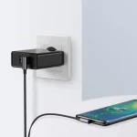 Ugreen US176 Angle (90°) / Braided USB 2.0 Cable USB-C male - USB-A 18W Γκρι 1m (20856) - Image 2