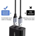 Ugreen US290 Braided USB 2.0 to micro USB Cable Λευκό 2m (60153) - Image 5