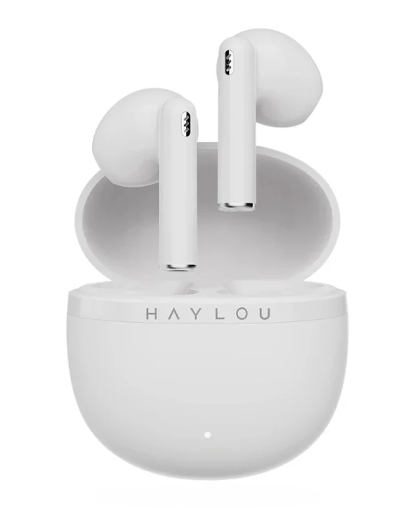 Haylou X1 Plus Earbud Bluetooth Handsfree Ακουστικά με Θήκη Φόρτισης Λευκά X1 Plus-W