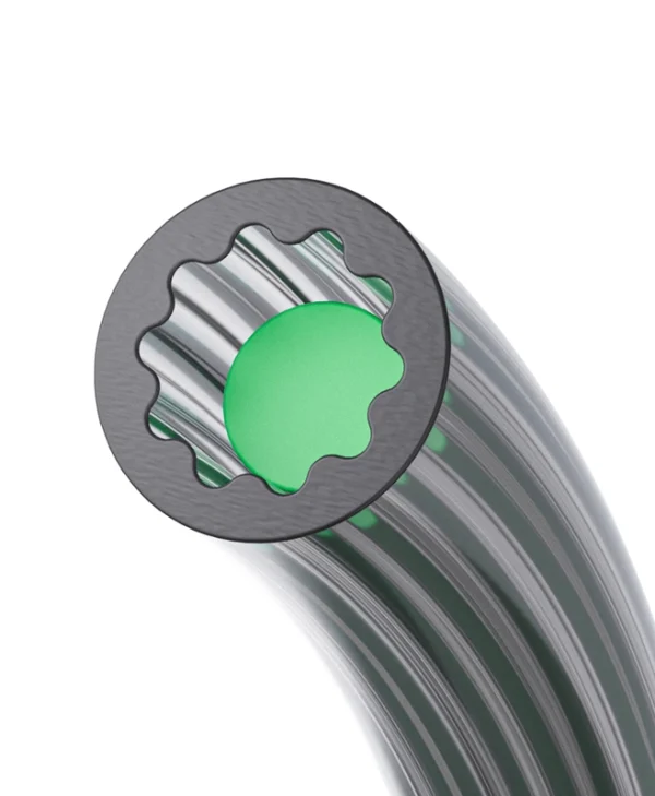 Creality3D PTFE Tube Star-Shaped Low-Resistance 1m - for all FDM printers 4004200030