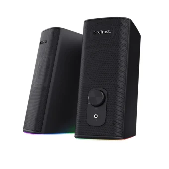 Trust GXT 612 Cetic Ηχεία Υπολογιστή 2.0 με RGB Φωτισμό και Bluetooth Ισχύος 10W σε Μαύρο Χρώμα 24970
