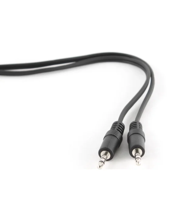 Cablexpert Καλώδιο 3.5mm male - 3.5mm male Μαύρο 1.2m (CCA-404)