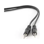 Cablexpert Καλώδιο 3.5mm male - 3.5mm male Μαύρο 1.2m (CCA-404) - Image 2