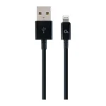 Cablexpert Regular USB to Lightning Cable Μαύρο 2m (CC-USB2-AMLM-2M)