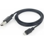 Cablexpert Regular USB to Lightning Cable Μαύρο 2m (CC-USB2-AMLM-2M) - Image 3