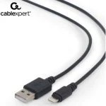 Cablexpert Regular USB to Lightning Cable Μαύρο 2m (CC-USB2-AMLM-2M) - Image 5