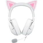 Razer Kraken Kitty V2 Over Ear Gaming Headset με σύνδεση USB Λευκό RZ04-04730600-R3M1