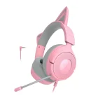 Razer Kraken Kitty V3 X Over Ear Gaming Headset με σύνδεση 3.5mm Quartz for Nintendo Switch / Nintendo Switch 2 / PC / PS5 / XBOX RZ04-05350100-R3M1 - Image 6