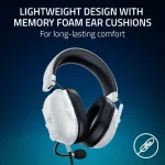 Razer BlackShark V2 X For Playstation Over Ear Gaming Headset με σύνδεση 3.5mm Λευκό RZ04-03241300-R3G1 - Image 7